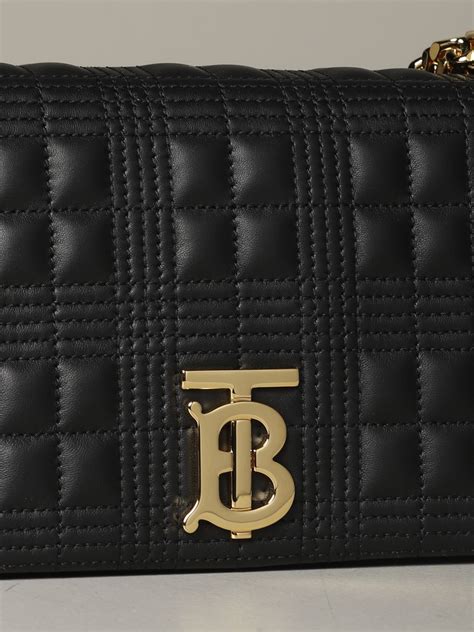 borse burberry pelle nera|Borse Burberry in Pelle Nero .